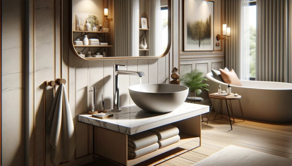 hauteur vasque salle de bain