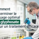 Comment déterminer le dosage optimal de glyphosate pour un traitement efficace
