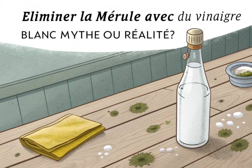 Éliminer la mérule avec du vinaigre blanc : mythe ou réalité ?