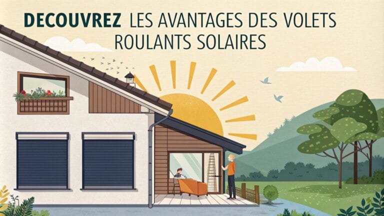 Découvrez les avantages des volets roulants solaires