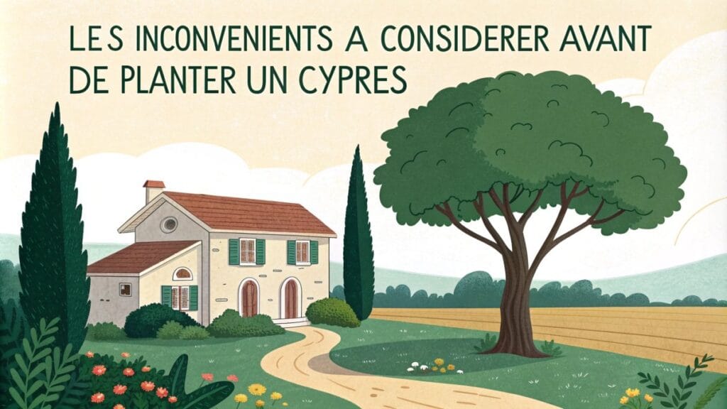 Les inconvénients à considérer avant de planter un cyprès