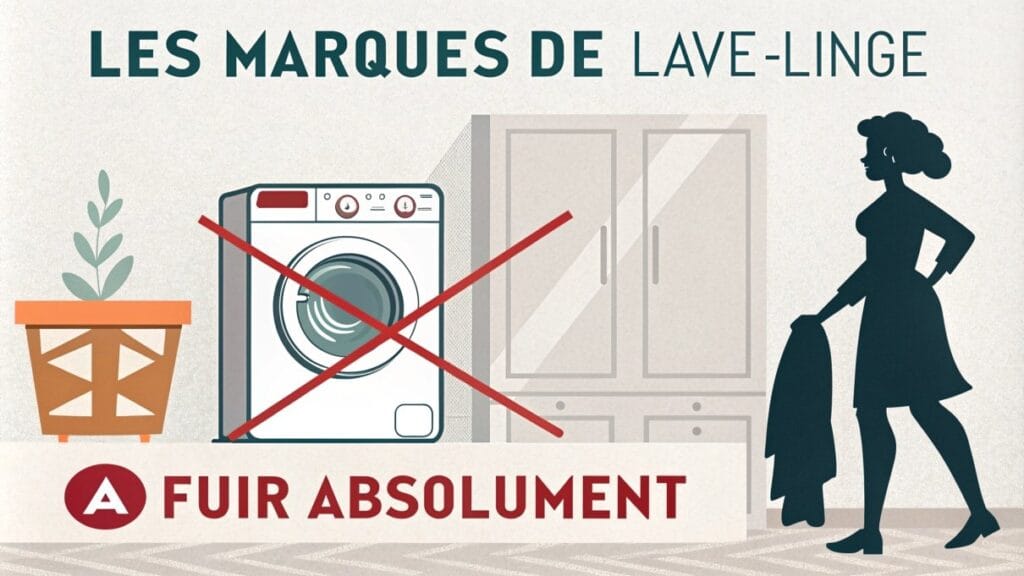 Les marques de lave-linge à fuir absolument