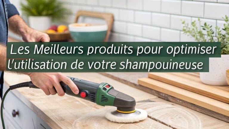 Les meilleurs produits pour optimiser l'utilisation de votre shampouineuse