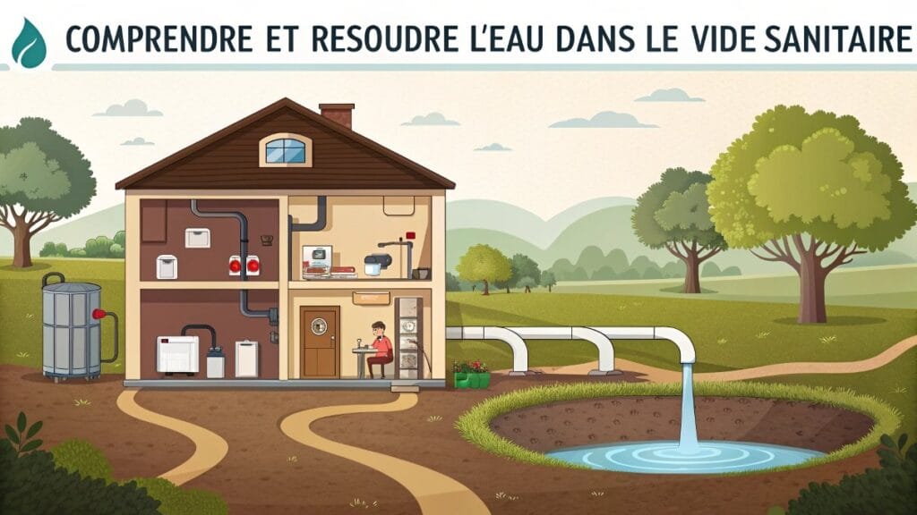 Comprendre et résoudre l'eau dans le vide sanitaire