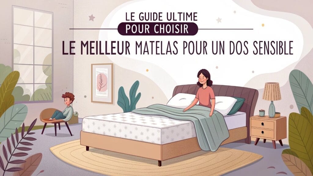 Le guide ultime pour choisir le meilleur matelas pour un dos sensible