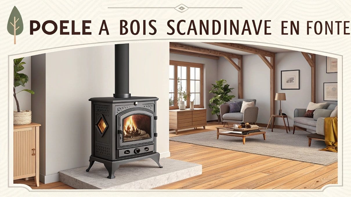 🔥 Poêle à bois scandinave en fonte charme et efficacité — free download
