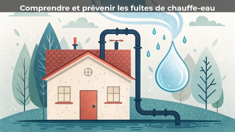 Comprendre et prévenir les fuites de chauffe-eau