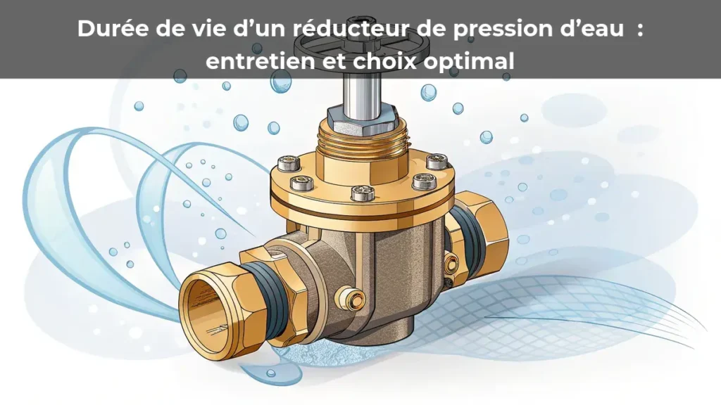 Durée de vie d'un réducteur de pression d'eau : entretien et choix optimal