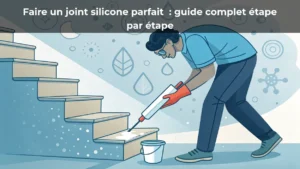 Faire un joint silicone parfait : guide complet étape par étape