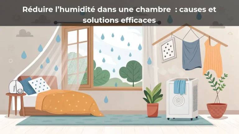 Réduire l’humidité dans une chambre : causes et solutions efficaces