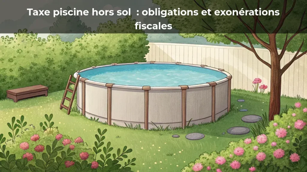 Taxe piscine hors sol : obligations et exonérations fiscales