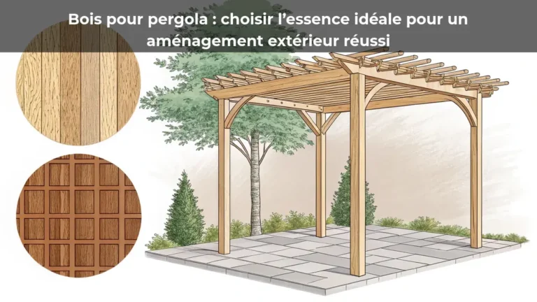 Bois pour pergola : choisir l’essence idéale pour un aménagement extérieur réussi