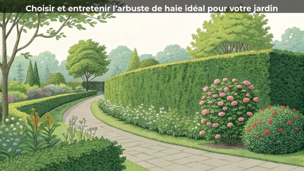 Choisir et entretenir l'arbuste de haie idéal pour votre jardin