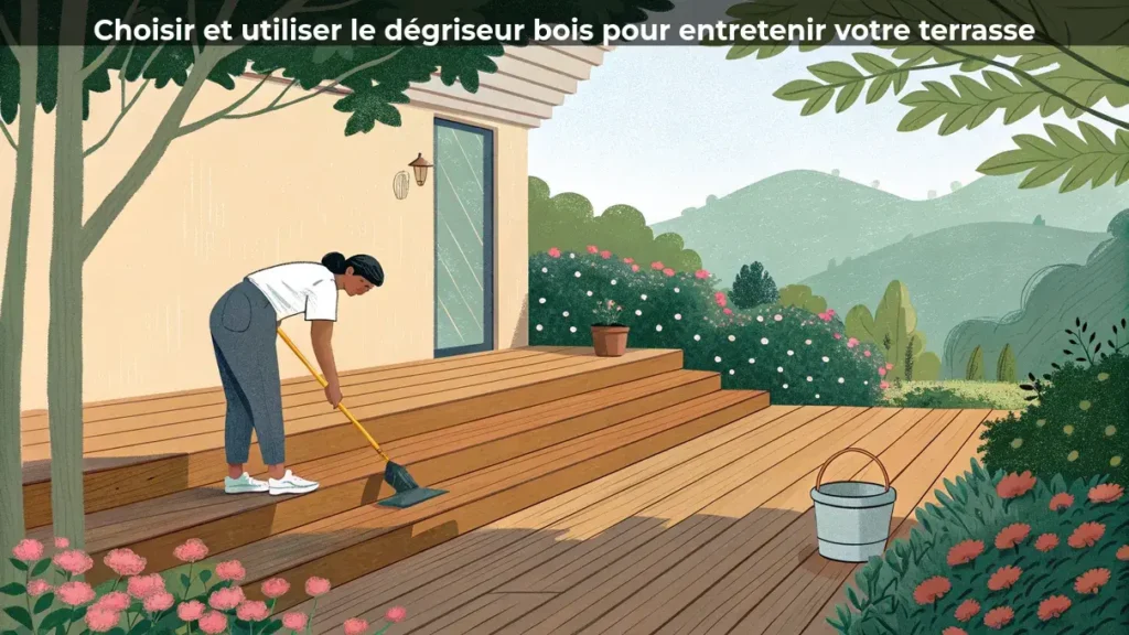 Choisir et utiliser le dégriseur bois pour entretenir votre terrasse