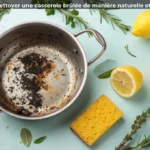 Comment nettoyer une casserole brûlée de manière naturelle et écologique