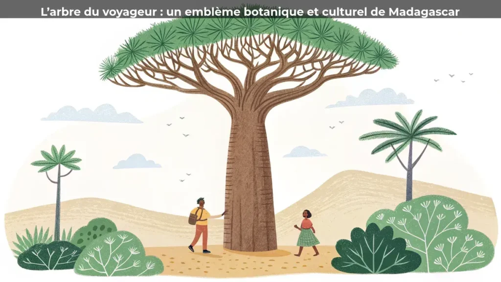 L'arbre du voyageur : un emblème botanique et culturel de Madagascar