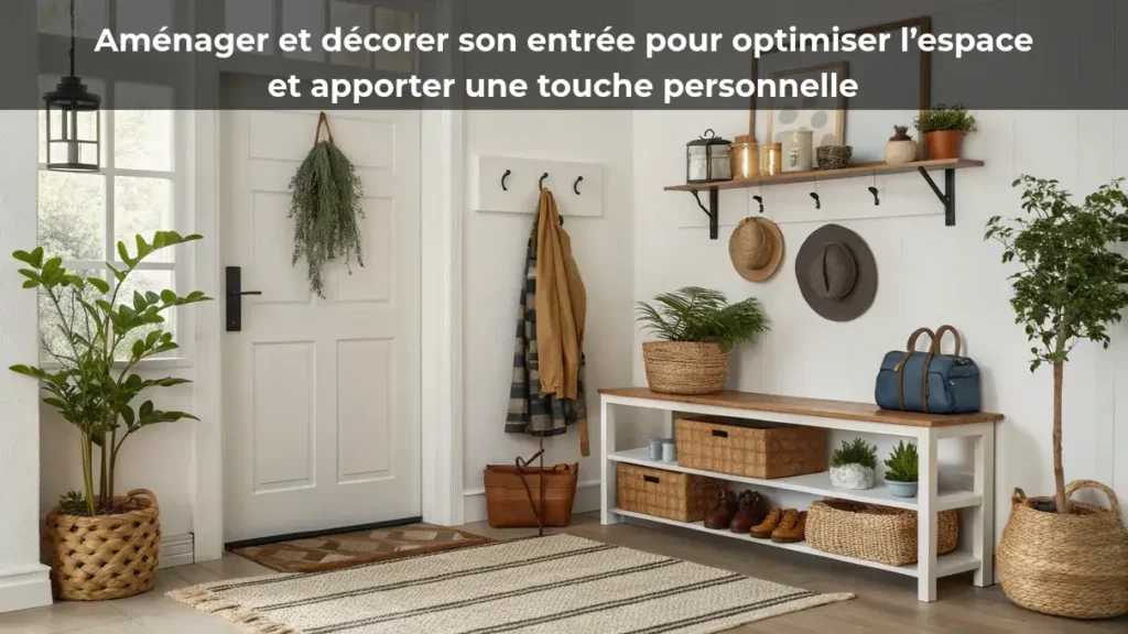 Aménager et décorer son entrée pour optimiser l’espace et apporter une touche personnelle