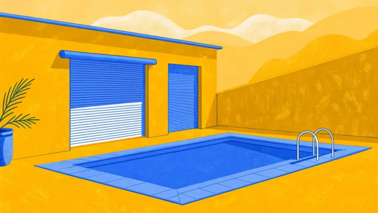 Installer un volet roulant pour sa piscine : prix réalistes et budget pose comprise