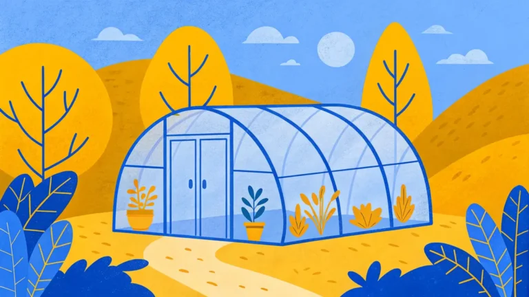 Serre enterrée Walipini : principe, avantages et construction sans erreurs
