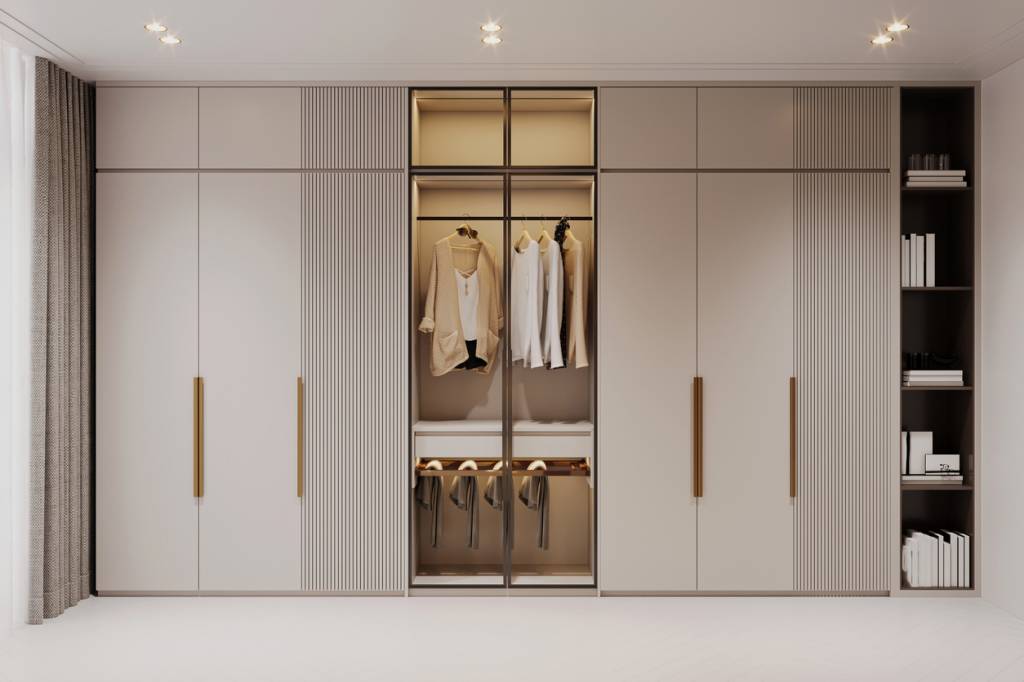 dressing sur mesure chambre organisée