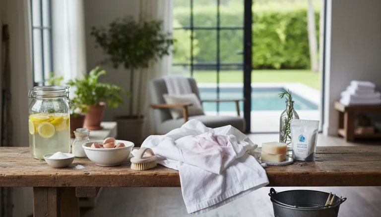 Comment récupérer du linge blanc déteint en rose : 5 méthodes