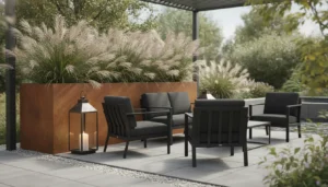 Décoration jardin métal&nbsp;: calcule ton budget en 30 secondes
