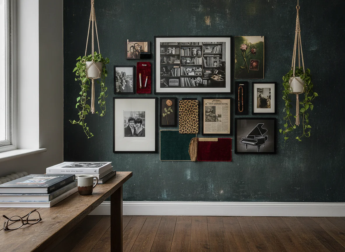Galerie + codes visuels : le mood board de la maison Gainsbourg