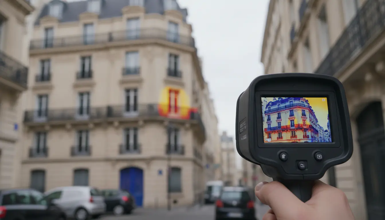 thermographie facade paris